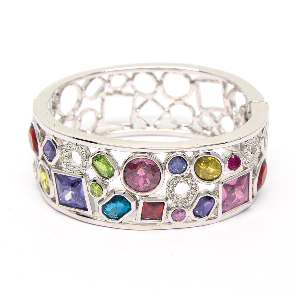 "Spangle Splendour" Crystal Bangle - image 1